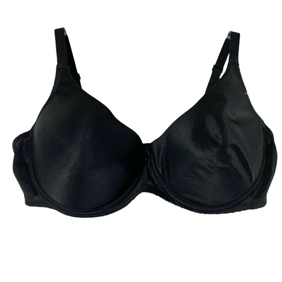 Bestform‎ Bra Black 42D Underwire Padded Cup Seamless Style 6902 - Picture 1 of 5